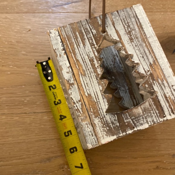 Rustic lantern holder for handle - Picture 11 of 12